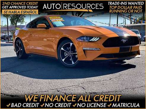 2019 Ford Mustang EcoBoost Coupe 2D - cars & trucks - by dealer -... for sale in Lodi , CA