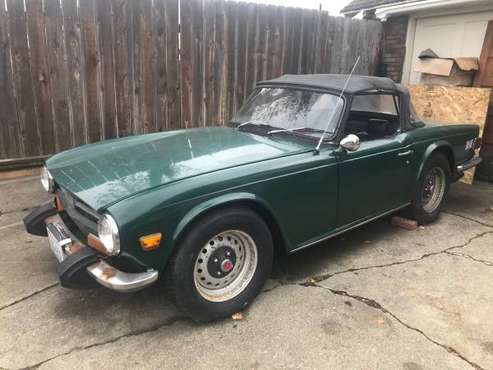 1974 triumph Tr6 convertible solid project - cars & trucks - by... for sale in Spokane, WA