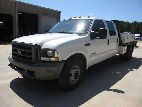 2004 Ford F350 Crew Cab Flatbed Powerstroke for sale in Muscadine, AL