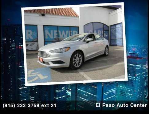 2017 Ford Fusion - Payments AS LOW AS $299 a month - 100% APPROVED -... for sale in El Paso, TX