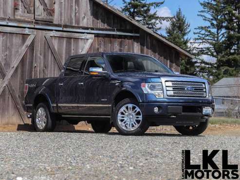 2013 Ford F-150 Platinum 4x4 4dr SuperCrew Styleside 5 5 ft SB for sale in PUYALLUP, WA