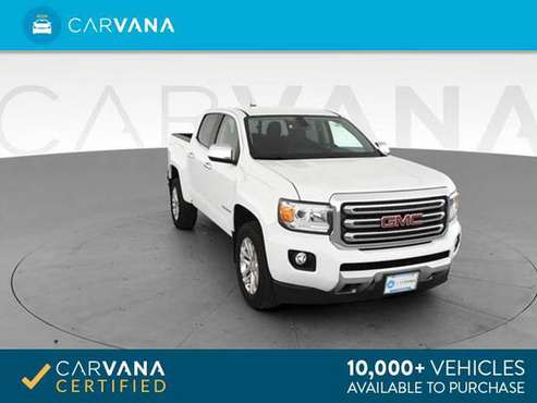 2016 GMC Canyon Crew Cab SLT Pickup 4D 5 ft pickup White - FINANCE for sale in Arlington, District Of Columbia