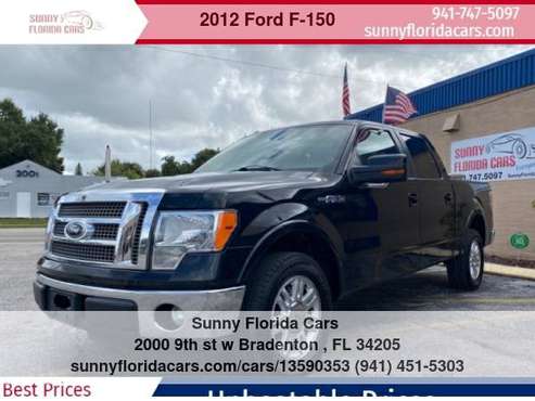 2012 Ford F-150 2WD SuperCrew 145" Lariat - We Finance Everybody!!!... for sale in Bradenton, FL