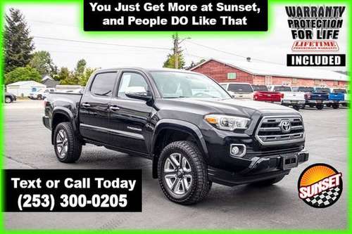 2016 Toyota Tacoma 4x4 4WD Double Cab TRUCK PICKUP for sale in Sumner, WA