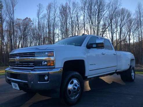 💥2015 Chevrolet 3500HD LTZ 4X4 #DUALLY #LOWMILES💥 - cars & trucks -... for sale in STOKESDALE, NC