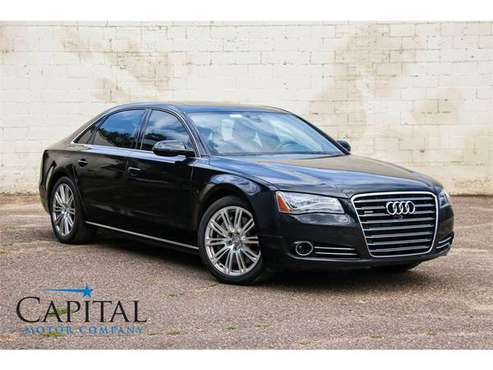 2013 A8 L Quattro 4.0T V8 w/Night Vision, Tons of Technology! 20" Rims for sale in Eau Claire, MN