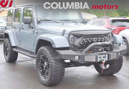 2014 Jeep Wrangler 4x4 Sahara 4dr SUV Leather Interior! Heater! AC! for sale in Portland, OR