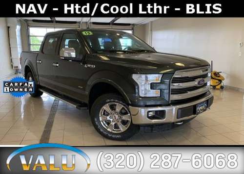 2015 Ford F 150 Lariat Guard Metallic for sale in Morris, MN