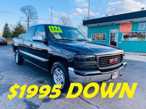 2001 GMC SIERRA 1500 SLE...BUY HERE PAY HERE!!!! $1995 DOWN(ONLY... for sale in Dayton, OH
