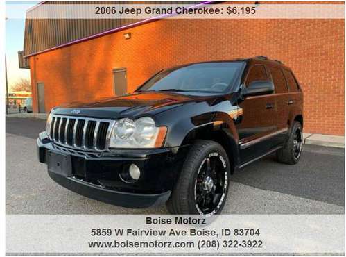 2006 Jeep Grand Cherokee Limited~~~~~~~4x4~~~~~~CUSTOM WHEELS~~~~~~... for sale in Boise, ID