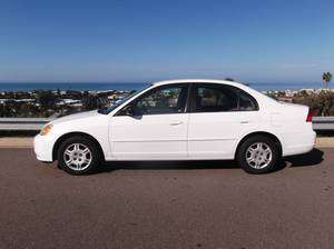 2002 HONDA CIVIC LX WHITE1 LADY OWNER INS READY 6 7 0 0 0 MLS... for sale in San Diego, CA