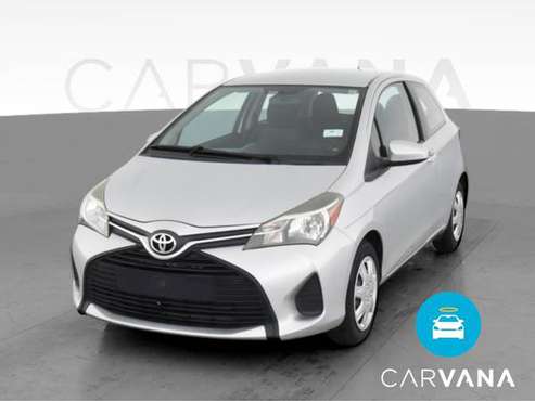 2015 Toyota Yaris L Hatchback Coupe 2D coupe Silver - FINANCE ONLINE... for sale in Atlanta, WY