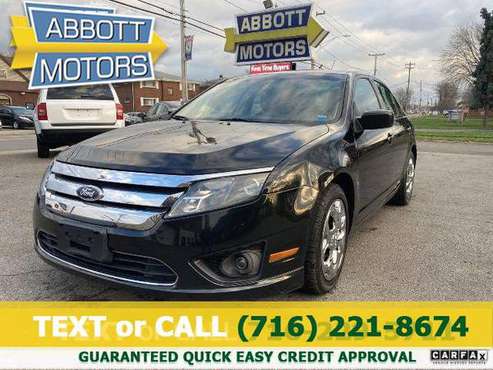 2011 Ford Fusion SE - FINANCING FOR ALL CREDIT SITUATIONS! - cars &... for sale in Lackawanna, NY