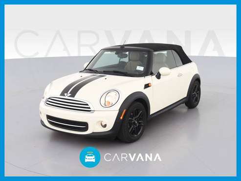 2015 MINI Convertible Cooper Convertible 2D Convertible White for sale in Valhalla, NY