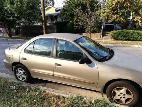 2002 Chevy Cavalier for sale in Hyattsville, District Of Columbia