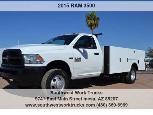 2015 RAM 3500 4WD Regular Cab Service Utility Truck for sale in Mesa, AZ
