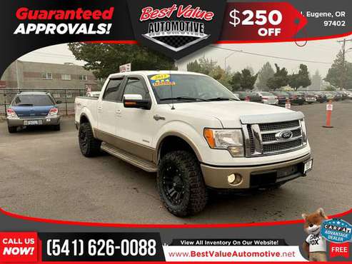 2012 Ford F-150 Platinum FOR ONLY $384/mo! - cars & trucks - by... for sale in Eugene, OR