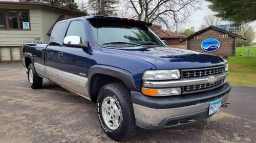 2000 Cherolet Silverado 1500 4x4 Ext Cab Long Bed - cars & for sale in Lakeland Shores, MN