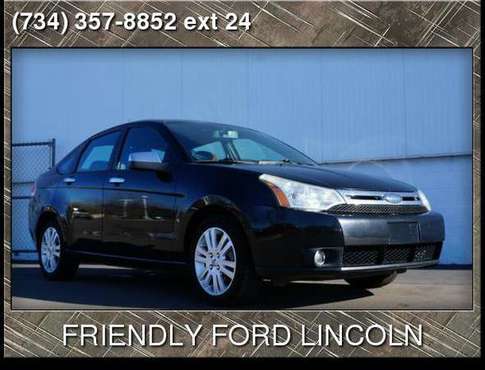 2010 Ford Focus SEL - - by dealer - vehicle automotive for sale in Monroe, MI