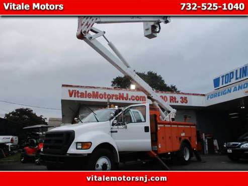 2007 Ford F-750 SUPER CAB 7500 BUCKET TRUCK 55 FOOT REACH for sale in south amboy, KY
