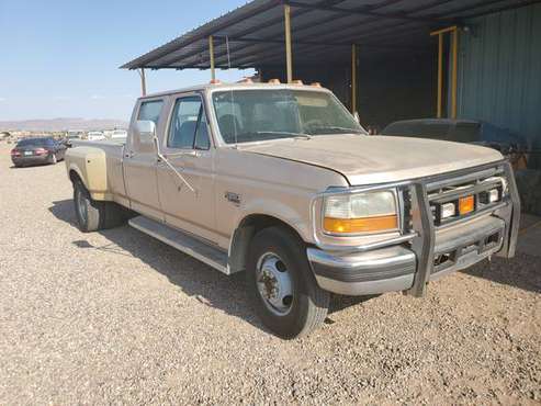 96 Ford Dually 350. 7.3 Diesel with fresh rebuilt auto tranny - cars... for sale in Deming, NM