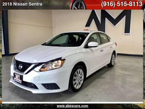2018 NISSAN SENTRA S MANUAL - cars & trucks - by dealer - vehicle... for sale in Sacramento , CA