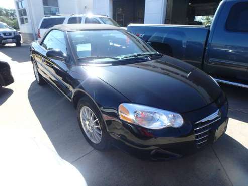 2004 Chrysler Sebring Convertible Touring Black for sale in Des Moines, IA