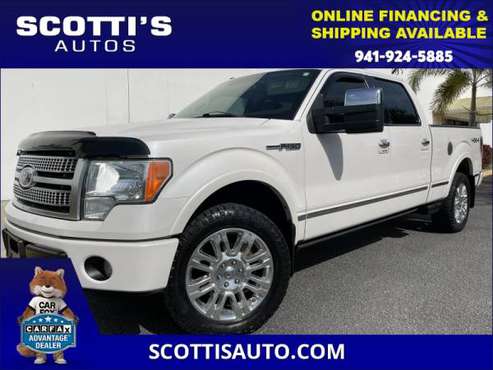 2010 Ford F-150 Lariat 4X4 SUPER CREW LEATHER VERY WELL SERVICED for sale in Sarasota, FL
