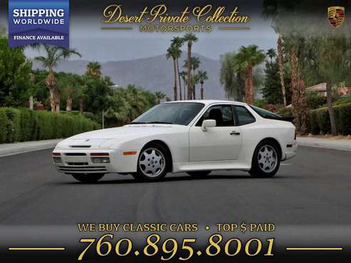 1987 Porsche 944 Turbo 5 Speed Coupe - VALUE PRICED TO SELL! for sale in Palm Desert, NY