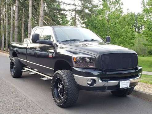 DODGE RAM 3500 6 7 CUMMINGS LIFTED FORD F350 F250 CHEVROLET - cars & for sale in Milwaukie, OR