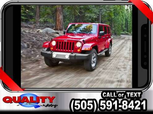 2013 Jeep Wrangler Unlimited Rubicon - cars & trucks - by dealer -... for sale in Albuquerque, NM