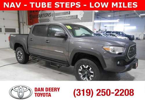 2018 Toyota Tacoma TRD Offroad Magnetic Gray Metallic - cars &... for sale in Cedar Falls, IA