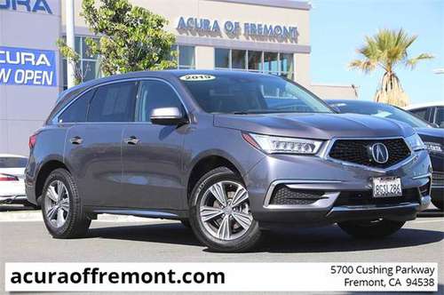 Certified 2019 Acura MDX SUV ( Acura of Fremont : CALL ) - cars & for sale in Fremont, CA