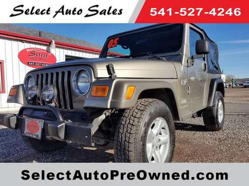 2005 JEEP WRANGLER - 4.0 LITER - 6 SPEED MANUAL - 61K MILES - cars &... for sale in Redmond, OR