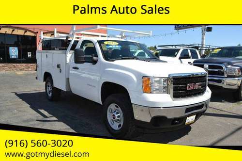2012 GMC Sierra 2500 HD 4x4 Crew Cab Utility Truck for sale in Citrus Heights, CA