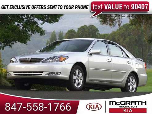 2004 Toyota Camry LE sedan Gray for sale in Palatine, IL