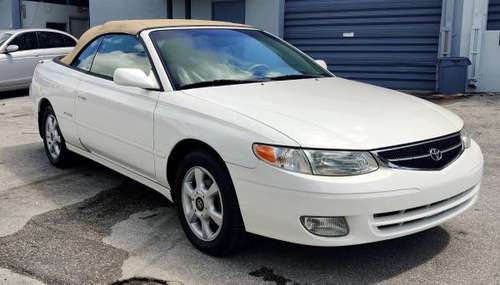 2001 TOYOTA SOLARA - cars & trucks - by dealer - vehicle automotive... for sale in Hollywood, FL