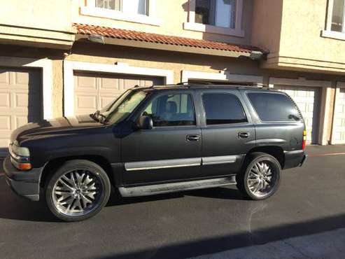 2004 Chevy Tahoe on 24"s for sale in Vista, CA