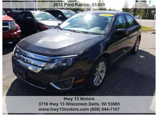 2012 Ford Fusion SEL AWD 4dr Sedan 150874 Miles - cars & trucks - by... for sale in Wisconsin dells, WI