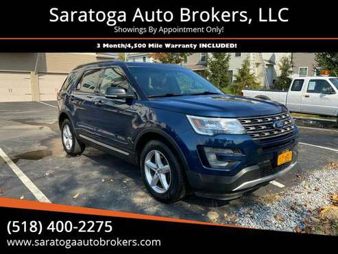 2017 Ford Explorer XLT 4cly AWD/4x4 - cars & trucks - by dealer -... for sale in Gansevoort, NY