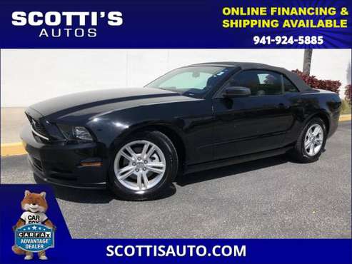 2013 Ford Mustang V6 Premium CONVERTIBLE AUTO! POWER TOP for sale in Sarasota, FL