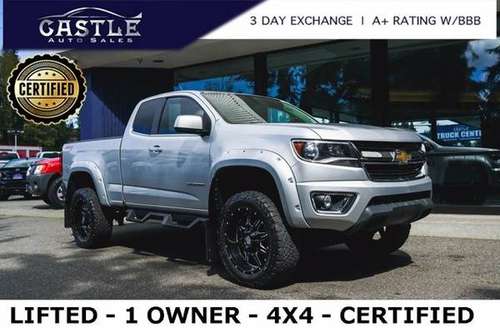 2015 Chevrolet Colorado 4x4 4WD Certified Chevy LT Truck - cars & for sale in Lynnwood, AK