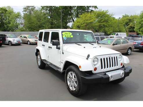 2013 Jeep Wrangler Unlimited 4WD 4dr Sahara - - by for sale in Albany, OR