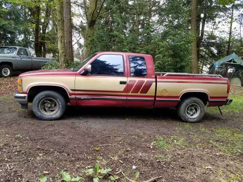 1990 Chevy Pickup - cars & trucks - by owner - vehicle automotive sale for sale in Auburn, WA