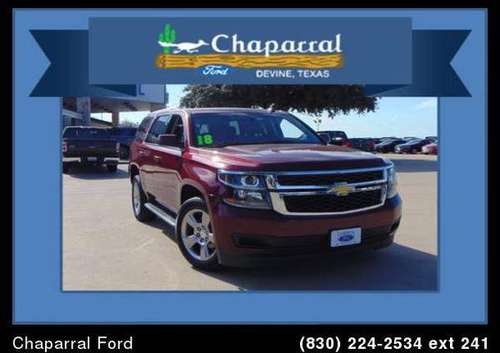 2018 Chevrolet Chevy Tahoe Ls (*Mileage: 19,848!) - cars & trucks -... for sale in Devine, TX
