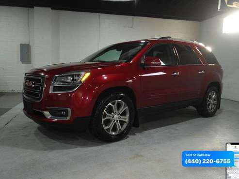 2014 GMC ACADIA SLT-1 - FINANCING AVAILABLE-Indoor Showroom! - cars... for sale in PARMA, OH