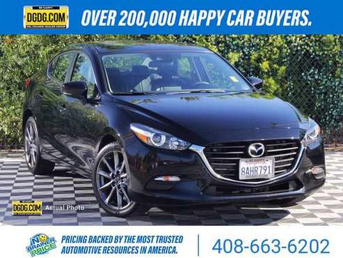 2018 Mazda Mazda3 Touring sedan Jet Black Mica - cars & trucks - by... for sale in San Jose, CA