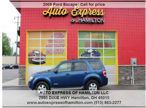 2008 Ford Escape 599 Down TAX Buy Here Pay Here for sale in Hamilton, OH