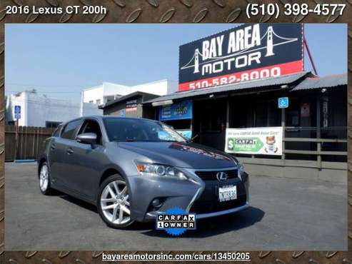 2016 Lexus CT 200h Base - cars & trucks - by dealer - vehicle... for sale in Hayward, CA