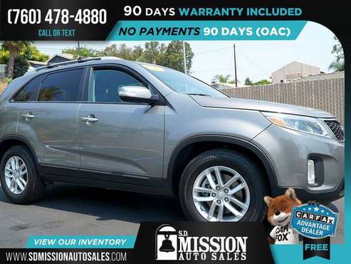 2015 KIA Sorento LX FOR ONLY $235/mo! - cars & trucks - by dealer -... for sale in Vista, CA